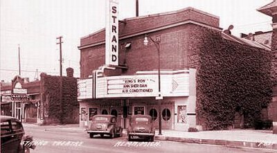 Strand Theatre - Vintage Shot